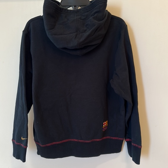 VINTAGE FC BARCELONA Boys Hoodie - Picture 3 of 7